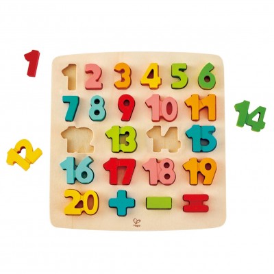 Пазл Hape Chunky number puzzle (E1550A)
