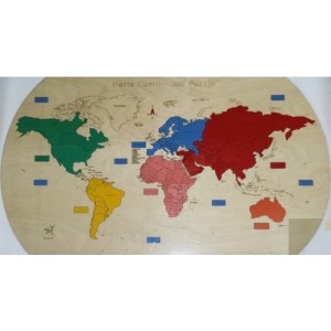 Пазл Edujoc World Map (Rom)