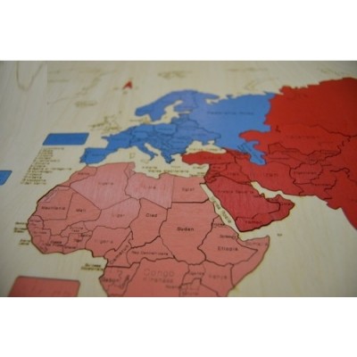 Puzzle Edujoc World Map (Rom)