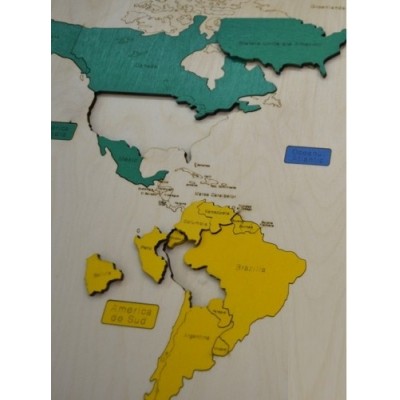 Пазл Edujoc World Map (Rom)