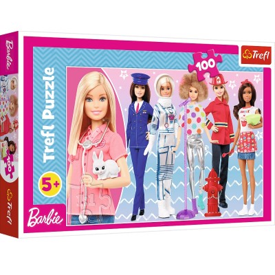 Puzzle Trefl You can be what you want mattel barbie (16385)