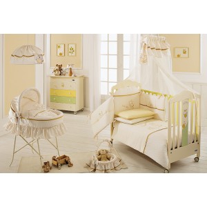 Lenjerie de pat pentru copii Italbaby Tulipano 100.0067-6