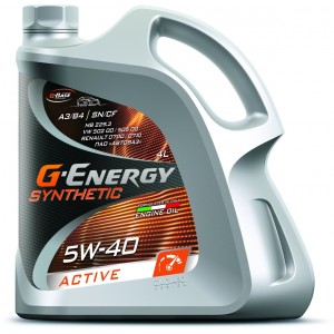 Моторное масло G-Energy Synthetic Active 5W-40 4L