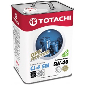 Моторное масло Totachi Premium Diesel 5W-40 6L
