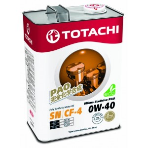 Моторное масло Totachi Ultra EcoDrive PAO 0W-40 4L