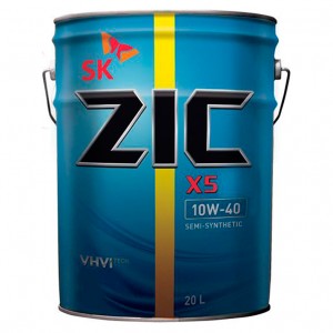 Моторное масло Zic X5 Diesel 10W-40 20L
