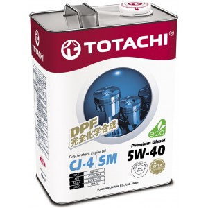 Ulei de motor Totachi Premium Diesel 5W-40 4L