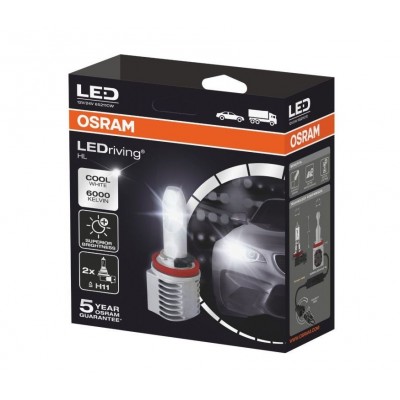 Lampa auto Osram H11 12V LED 6000K (65211CW)
