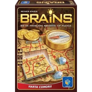 Joc educativ de masa Cutia Brains: Harta Comorii (LG-30025)