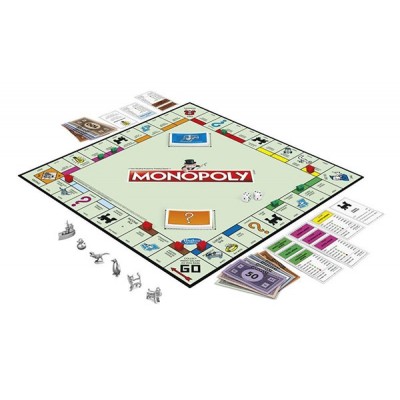 Joc educativ de masa Hasbro Monopoly Classic (C1009)