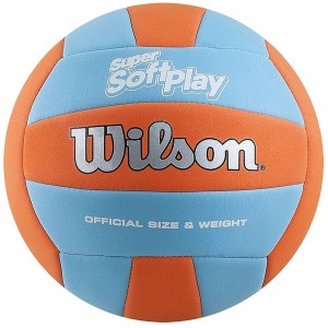 Мяч волейбольный Wilson Super Soft Play Orblu (WTH90119XB)