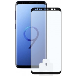 Защитное стекло для смартфона KSIX Tempered Glass 3D Samsung S9 Black (B8604SC30N)