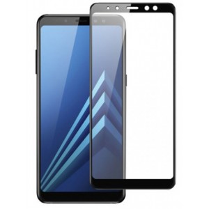 Защитное стекло для смартфона KSIX Temoered Glass Samsung A8 Plus (2018) Black (B8603SC07N)