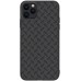 Husa de protecție Nillkin Apple iPhone 11 Pro Max Synthetic Fiber Plaid Black