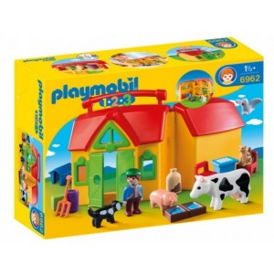 Set jucării Playmobil My Take Along Farm 1.2.3 (PM6962)