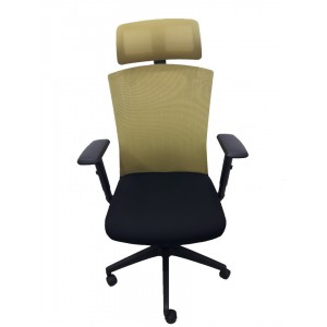 Офисное кресло ART ErgoStyle 720S HB Yellow/Black