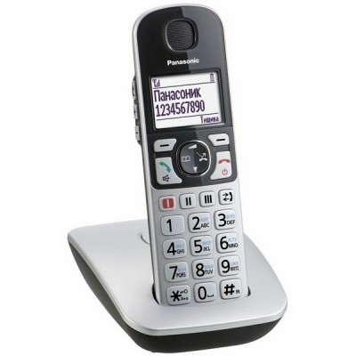 DECT телефон Panasonic KX-TGE510RUS Silver