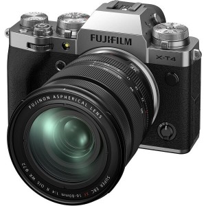 Aparat foto Fujifilm X-T4 XF16-80mm F4 R OIS WR Silver