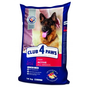 Сухой корм для собак Клуб4лапы Premium Activ 14kg