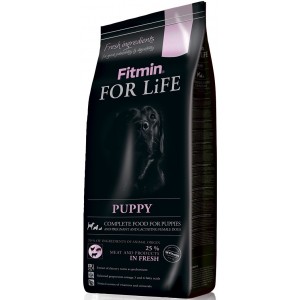 Hrană uscată pentru câini Fitmin For Life Puppy (15kg)