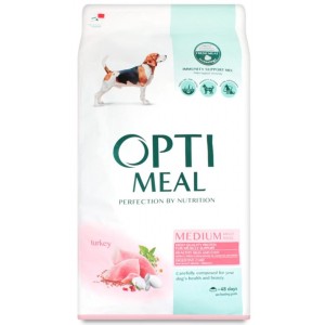 Hrană uscată pentru câini Optimeal Turkey 12kg
