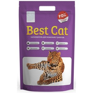 Наполнитель для кошек BestCat Silica gel Lavender 10L