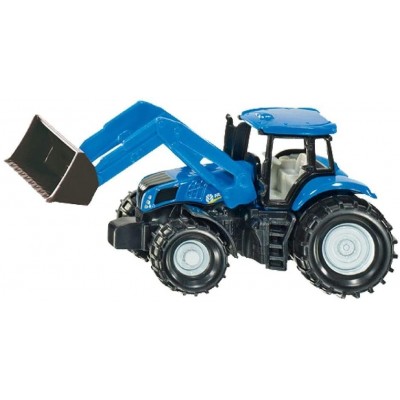Tractor Siku New Holland with front loader (1355)