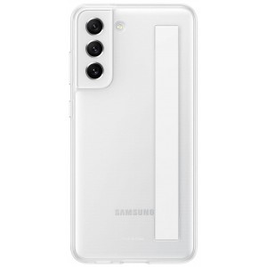 Чехол для смартфона Samsung Galaxy S21FE EF-XG990 Clear Strap Cover White