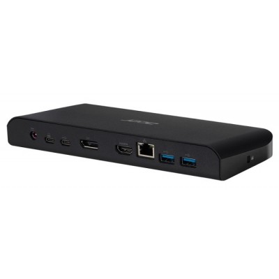 ACER USB Type-C Docking Station ADK620 (NP.DCK11.01D) - 1xAudio, 1xDisplayPort, 1xHDMI, 1xRJ-45, 2xUSB Type-C, 3xUSB 3.0, 135W power adapter