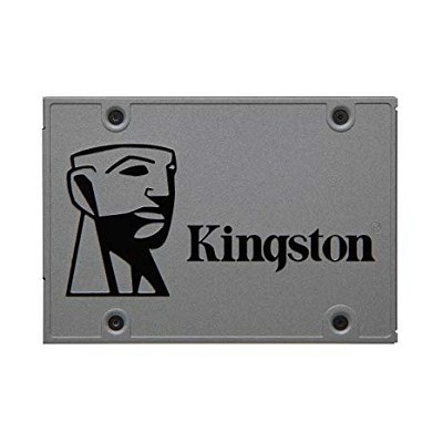 2.5" SSD 480GB  Kingston UV500, SATAIII, Sequential Reads 520 MB/s, Sequential Writes 500 MB/s, AES 256-bit Hardware Encryption Self-Encrypting Drive (SED) and TCG Opal 2.0, Controller Marvell 88SS1074, Next-Gen 64-layer 3D NAND TLC