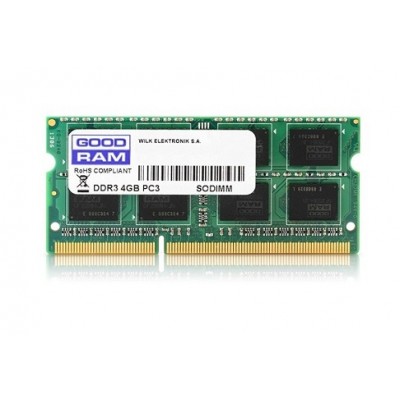 8GB DDR3L-1600 SODIMM  GOODRAM, PC12800, CL11, 1.35V