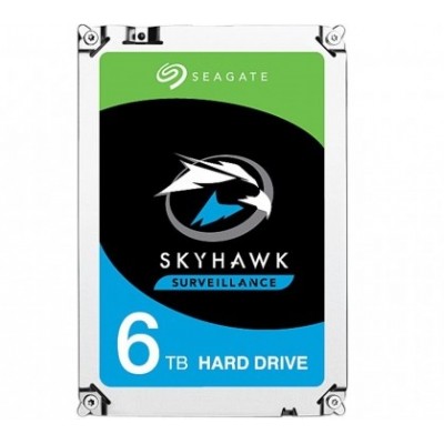 3.5" HDD 6.0TB  Seagate ST6000VX001 SkyHawk™ Surveillance, 5400rpm, 256MB, SATAIII