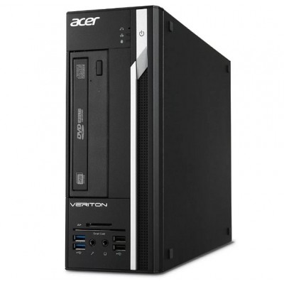 Acer Veriton X2660G SFF (DT.VQWME.057) Intel® Core® i5-8400 up to 4.0 GHz, 8GB DDR4 RAM, 256GB SSD, no ODD, Intel® UHD 630 Graphics, HDMI, DP, VGA, COM-port, TPM, 180W PSU, Endless OS, USB KB/MS, Black, 3 Year Warranty