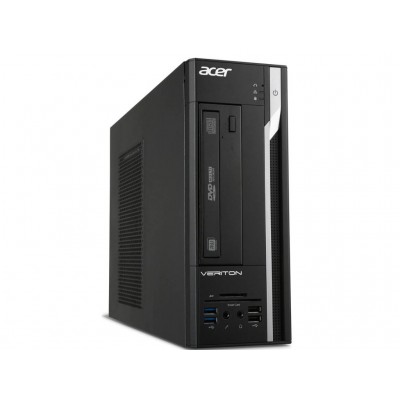 Acer Veriton X2660G SFF (DT.VQWME.057) Intel® Core® i5-8400 up to 4.0 GHz, 8GB DDR4 RAM, 256GB SSD, no ODD, Intel® UHD 630 Graphics, HDMI, DP, VGA, COM-port, TPM, 180W PSU, Endless OS, USB KB/MS, Black, 3 Year Warranty