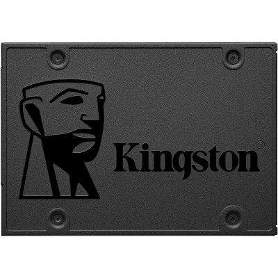 2.5" SSD 960GB  Kingston A400, SATAIII, Sequential Reads:500 MB/s, Sequential Writes:450 MB/s, 7mm, Controller Phison PS3111, 3D NAND TLC