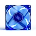 80mm Case Fan - DEEPCOOL "WIND BLADE 80" Fan with 4 blue LED, 80x80x25mm, 1800rpm, <20dBa, 21.8CFM , Hydro Bearing, Black