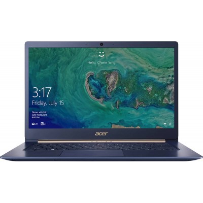 ACER Swift 5 Charcoal Blue (NX.HHUEU.003), 14.0" IPS FHD Multi-Touch  (Intel Core i5-1035G1 4xCore, 1.0-3.6GHz, 8GB (1x8) DDR4 RAM, 256GB PCIe NVMe SSD, Intel UHD Graphics, WiFi-AC/BT, FPS, Backlit KB, 4cell,HD Webcam, RUS, 0.99kg,14.9mm)