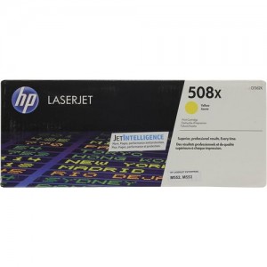 HP 508X Yellow CF362X High-Yield LaserJet Toner Cartridge 9,500 Pages