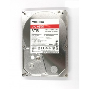 3.5" HDD 6.0TB  Toshiba HDWD240UZSVA  P300,  Desktop™, 5400rpm, 128MB, NCQ, SATAIII