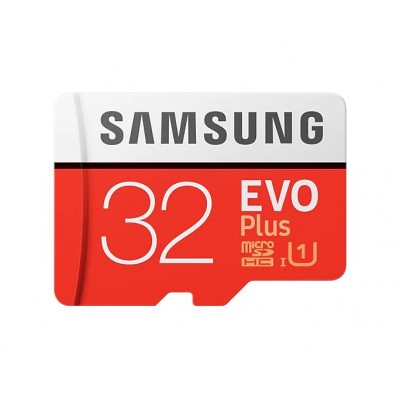 32GB microSD Class10 A1 UHS-I  Samsung EVO Plus, 633x, Up to: 100MB/s