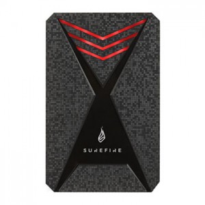 2.5" External SSD 512GB  Surefire GX3 Gaming SSD (by Verbatim), USB 3.2 Gen 1, Black/Red, Includes USB-C Adapter, Ultra-small and lightweight SSD, Stylish black design with a 3D surface, Nero Backup Software