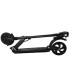 KUGOO S3, Folding Electronic Scooter, Black, Max speed 30km/h, Power 350W, Battery capacity:25km in a single charge, Weight 12kg, Wheel 8", Maximum load: 100kg, Headlight Front/Rear LED