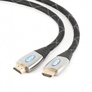 Cable HDMI Cablexpert CCPB-HDMI-15, HDMI v.1.3, Premium quality standard speed HDMI cable, 4.5 m, blister package