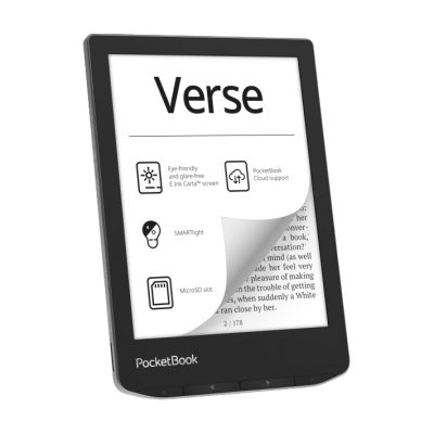 PocketBook Verse, Mist Grey,  6" E Ink Carta (758x1024)