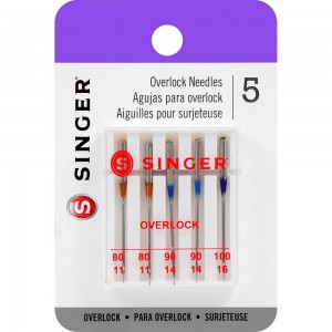 ACC Sewing Needles Set Overlock Singer 53001075 5 pcs.