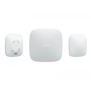 Ajax Wireless Security Hub 2 Plus, White, LTE, Ethernet, Wi-Fi, Video streaming, Photo