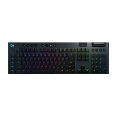  Wireless Gaming Keyboard Logitech G915, Mechanical, Ultra thin, GL Tactile, G-Keys, RGB, BT+2.4Ghz