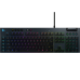 Gaming Keyboard Logitech G815, Mechanical, GL Linear, Ultra thin, Aluminum, Macros, G-Keys, Media control, Volume roller, RGB, 1.8m, USB, EN, Black