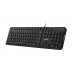 Keyboard Genius SlimStar M200, Low-profile, Chocolate Keycap,  Fn Keys, Black, USB