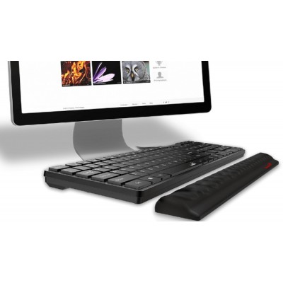 Keyboard Genius SlimStar 126, Low-profile, Multimedia, Chocolate keys, Smart, Black, USB